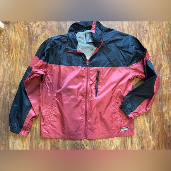 Weatherproof Red and Black Raincoat - Picture 3 of 9